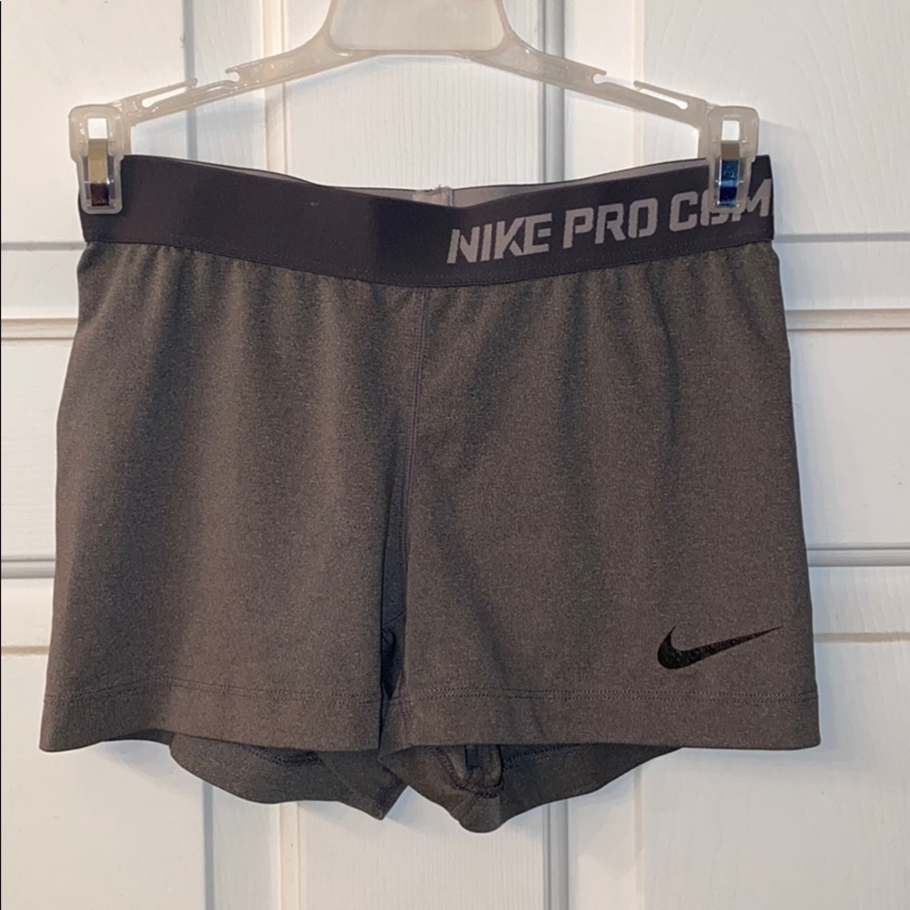 Grey nike spandex